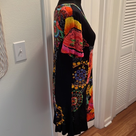 Parsley & Sage colorful panel dress - Picture 2 of 6